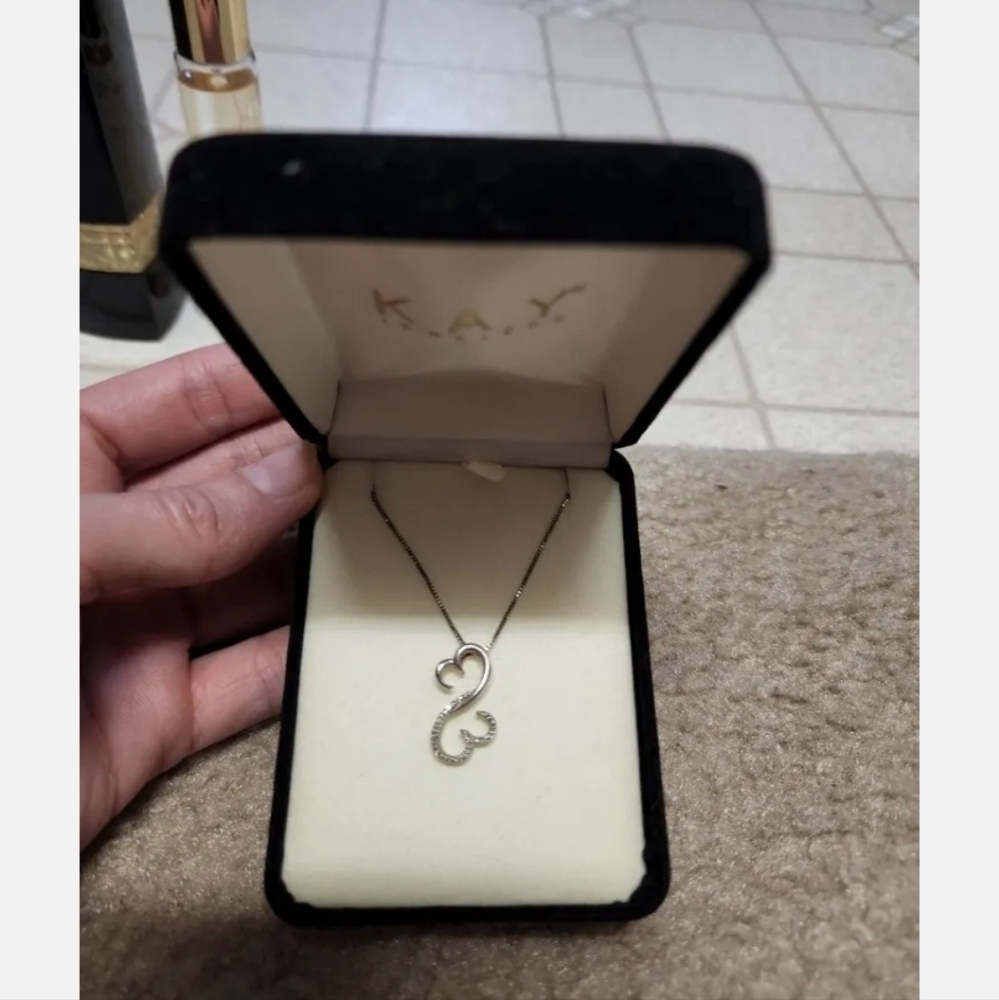 Kay Jewelers Open Heart Necklace